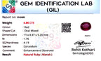 Ruby - Manik Stone - Carat 5.02