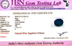 Blue Sapphire Stone (Neelam Stone) - Carat 4.89