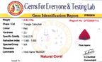 Red Coral - Moonga Gemstone - Carat 2.84