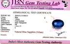 Blue Sapphire Stone (Neelam Stone) - Carat 5.83