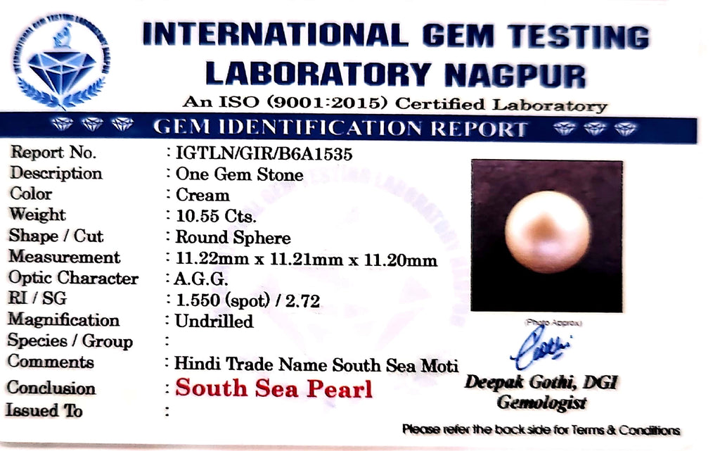 Pearl - Carat 10.55