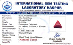 Red Coral - Moonga Gemstone - Carat 5.01