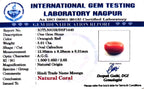 Red Coral - Moonga Gemstone - Carat 5.61