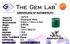 Emerald Stone - Panna stone - Carat 2.25