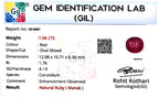 Ruby - Manik Stone - Carat 7.58