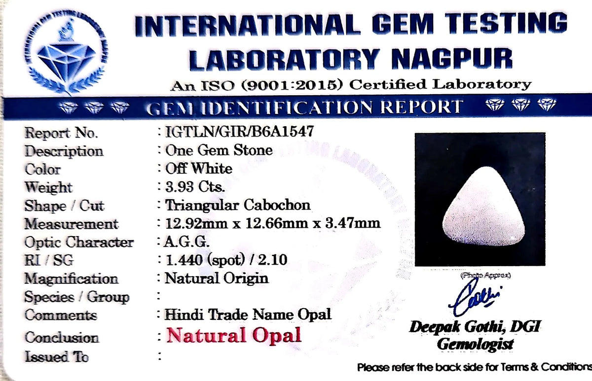 Opal - Carat 3.93