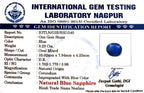 Blue Sapphire Stone (Neelam Stone) - Carat 3.23