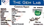 Emerald Stone - Panna stone - Carat 2.32