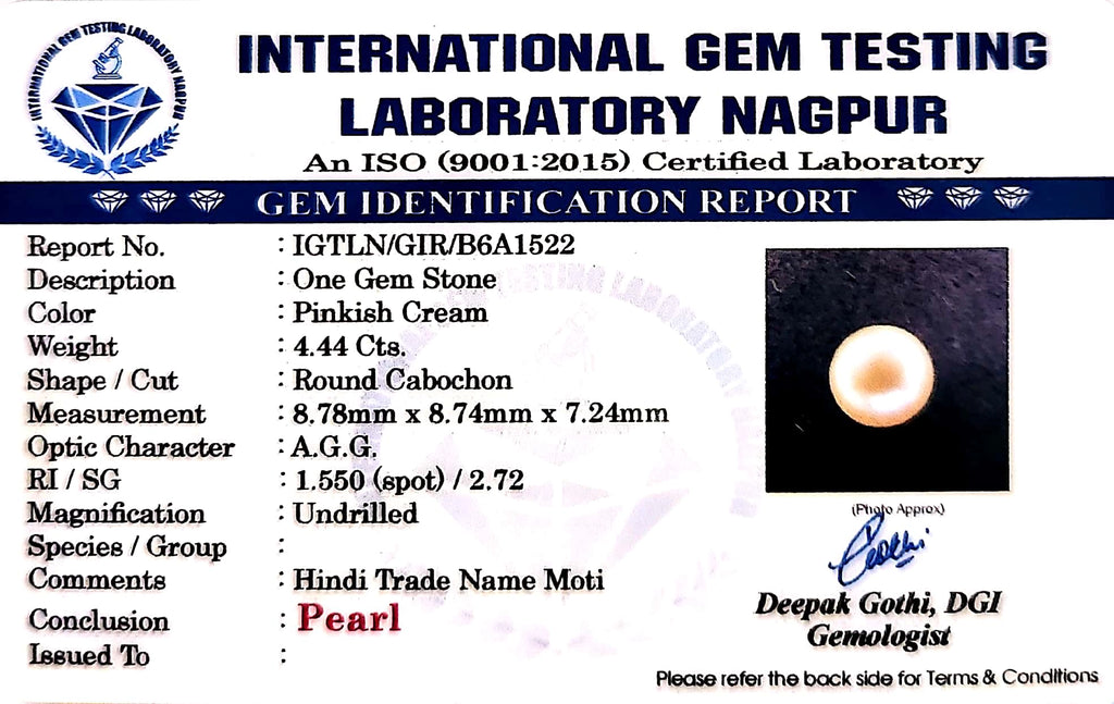 Pink Pearl - Carat 4.44