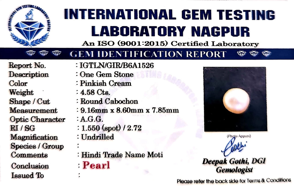 Pink Pearl - Carat 4.53