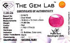 Ruby - Manik Stone - Carat 11.85