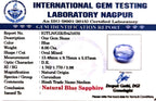 Blue Sapphire Stone (Neelam Stone) - Carat 8.00