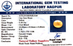 Yellow Sapphire - Pukhraj Stone - Carat 5.18