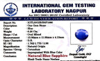Blue Sapphire Stone (Neelam Stone) - Carat 6.26