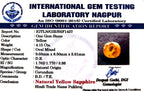 Yellow Sapphire - Pukhraj Stone - Carat 4.15