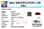 Red Coral - Moonga Gemstone - Carat 3.65