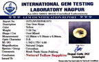 Yellow Sapphire - Pukhraj Stone - Carat 7.18