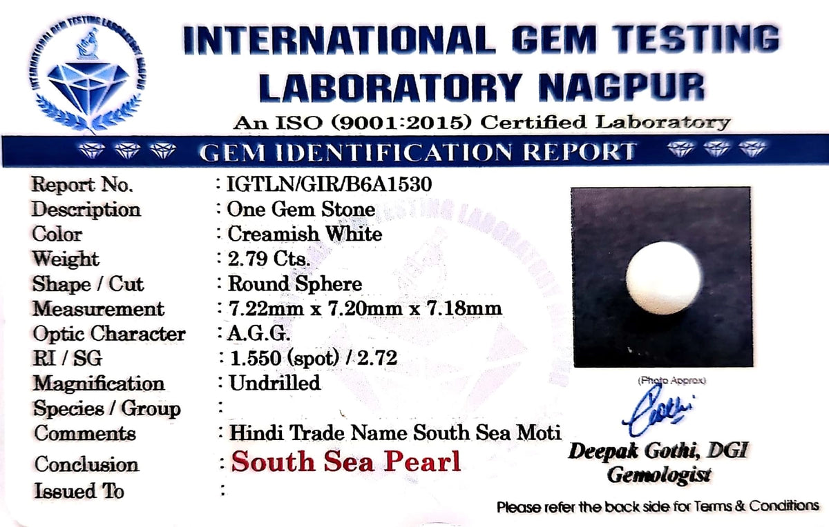 Pearl - Carat 2.79