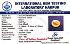 Yellow Sapphire - Pukhraj Stone - Carat 5.14