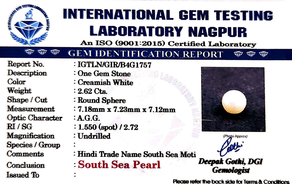 Pearl - Carat 4.49