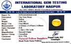 Yellow Sapphire - Pukhraj Stone - Carat 5.66