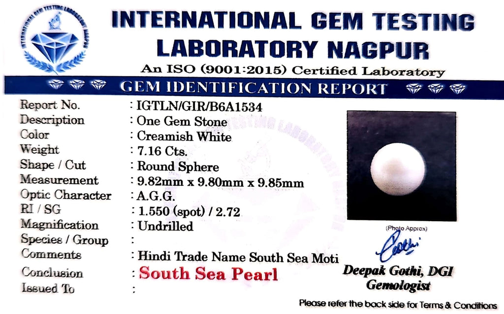 Pearl - Carat 7.16