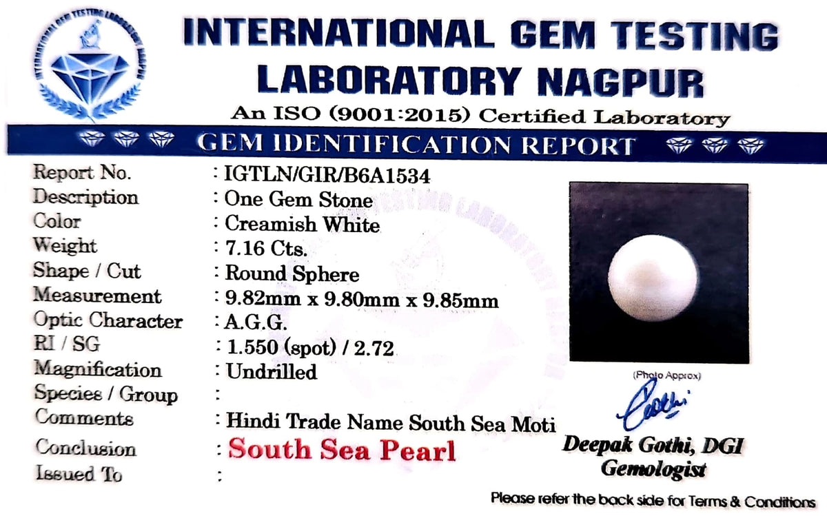 Pearl - Carat 7.16
