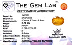 Yellow Sapphire - Pukhraj Stone - Carat 7.70