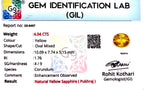Yellow Sapphire - Pukhraj Stone - Carat 4.04