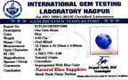 Blue Sapphire Stone (Neelam Stone) - Carat 4.93
