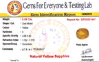 Yellow Sapphire - Pukhraj Stone - Carat 8.59