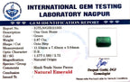Emerald Stone - Panna stone - Carat 2.87