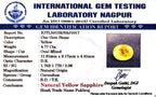 Yellow Sapphire - Pukhraj Stone - Carat 4.77