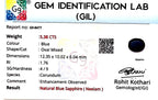 Blue Sapphire Stone (Neelam Stone) - Carat 5.38