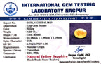 Yellow Sapphire - Pukhraj Stone - Carat 4.25