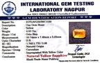 Yellow Sapphire - Pukhraj Stone - Carat 4.53