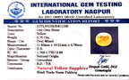 Yellow Sapphire - Pukhraj Stone - Carat 5.76
