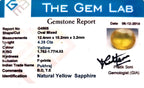Yellow Sapphire - Pukhraj Stone - Carat 4.39