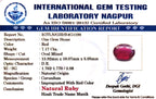 Ruby - Manik Stone - Carat 7.17