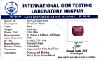 Ruby - Manik Stone - Carat 6.86