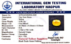Yellow Sapphire - Pukhraj Stone - Carat 5.38