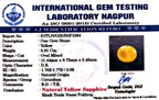 Yellow Sapphire - Pukhraj Stone - Carat 5.91