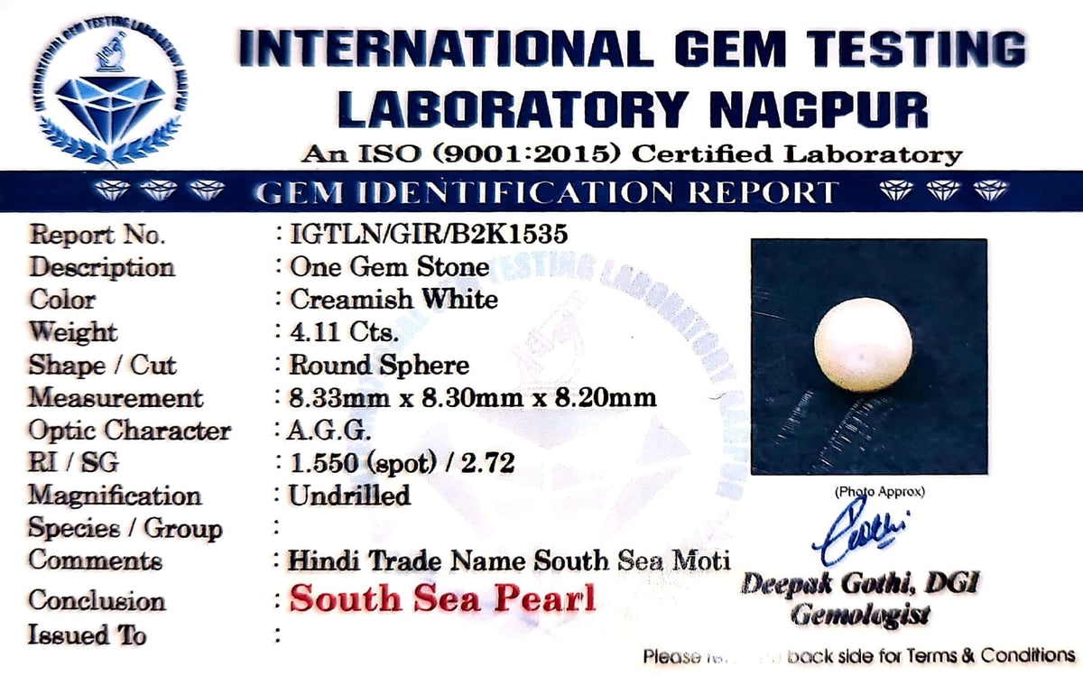 Pearl - Carat 4.52