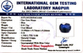 Blue Sapphire Stone (Neelam Stone) - Carat 8.91