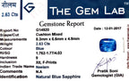 Blue Sapphire Stone (Neelam Stone) - Carat 2.63