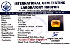 Yellow Sapphire - Pukhraj Stone - Carat 6.10