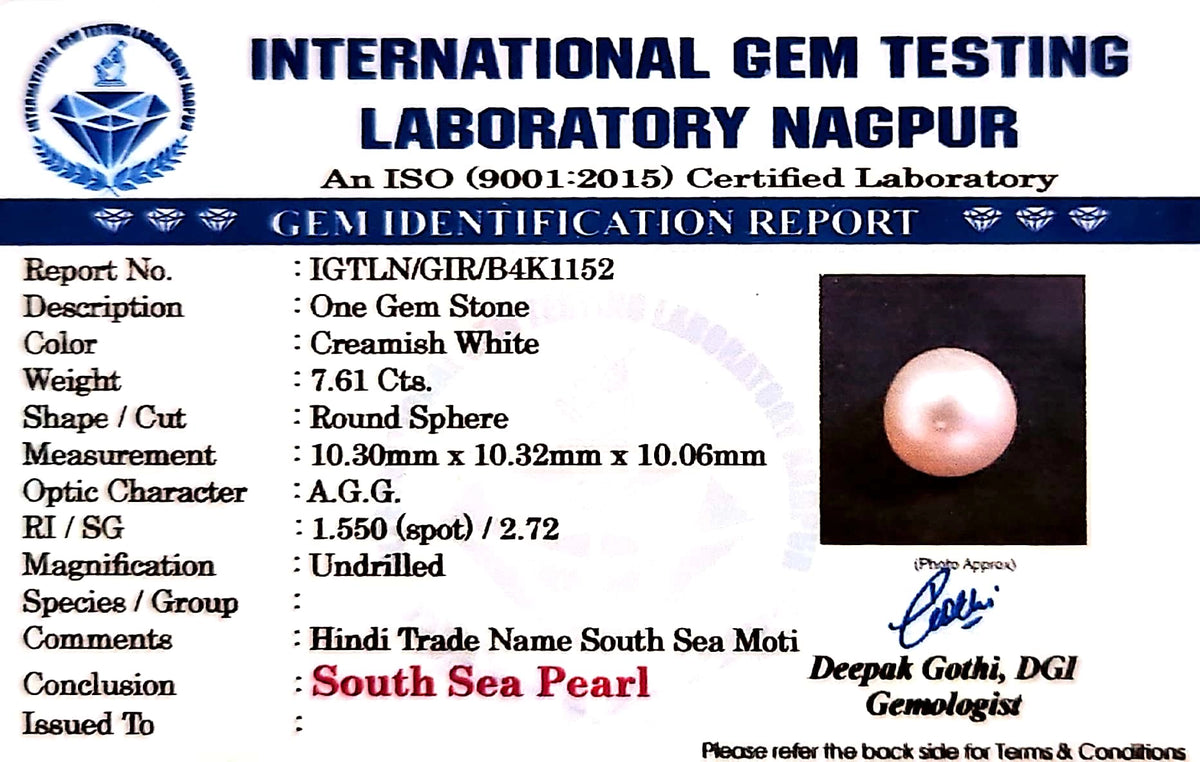 Pearl - Carat 4.50