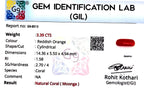 Red Coral - Moonga Gemstone - Carat 3.39